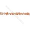 Natural Sunstone Chips Beads   Size 4~8x5~12mm  hole 0.8mm  31~32" x 1 Strand
