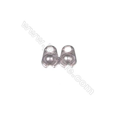 925 Sterling silver earnut/clutches earring findings, 3mm, x 200pcs
