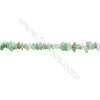 Natural Chrysoprase Beads Strand  Chips  Size 4~9x4~11mm  hole 0.8mm  15~16" x 1strand
