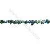 Natural Chrysocolla Beads Strand  Chips  Size 4~6x5~11mm  hole 0.8mm  15~16" x 1strand