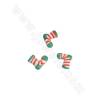 нити бусин лэмпворк рождественские носки размер 21x19 мм отверстие 1,5 мм длина 15 ~ 16 " около 14 бусин/нить