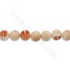 Toron de perles naturelles Tridacnidae rond diamètre 14mm trou 1.5mm 15~16"/tronc