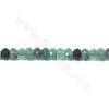 Natural fluorite faceted abacus beads strand size 5x8mm hole 1 mm 15~16"/strand