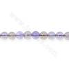 紫黃晶串珠 圓形 直徑8毫米 孔徑1毫米 長度39-40厘米/條