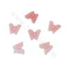 Perles papillon en Lambi rose pour créer les bijoux  7x6-12x10mm  10pcs/paquet