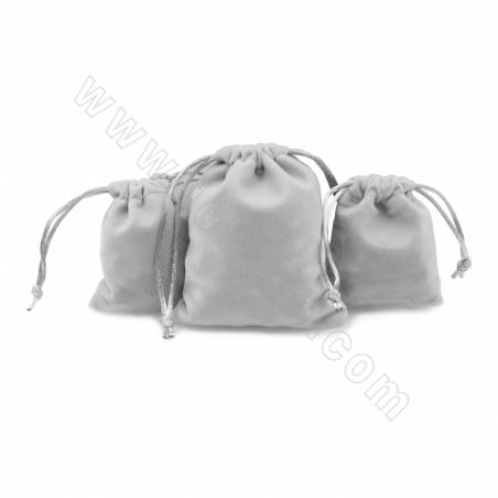 Velvet drawstring bag size 7x9-10x12mm 10pieces/pack