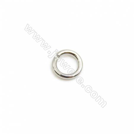304 Stainless Steel Open Ring  Diameter 4mm  Wire Diameter 0.7mm  5000pcs/pack