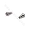 304stainless steel charms teardrop  size 3x5mm 100 pcs/pack