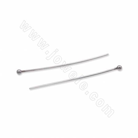 304 stainless steel ball head pins size2x36mm thickness 0.8mm 200pcs/pack