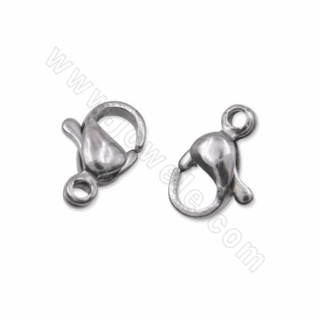 304 stainless steel clasps size 6x10mm 100pcs/pack