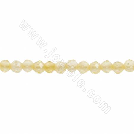 Synthesis multi-color zirconia beads strand round faceted diameter 2-4mm hole 0.8mm 15~16"/strand