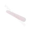 Natural  Rose Quartz Acupoint  Massager Massage Tool  For Body Care Size 19x109mm x1 Piece