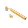 Multi-color Natural gemstone electric facial  massager alloy welding length about 156mm width 28mm x1piece