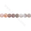 Natural Botswana Agate Beads Strand Faceted Flat Round Diameter 4mm Hole 0.8mm 39-40cm/Strand