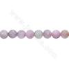 Natural ruby beads strand faceted round diameter 8 mm hole 1mm 15~16"/strand