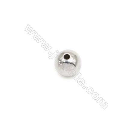 304 Edelstahl runde Perlen  Durchmesser 10mm  Loch 2mm  200 Stck / Packung