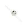 304 Stainless Steel Round Beads, Diameter 10mm, Hole 2mm, 200pcs/pack