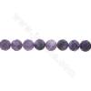 Natural phosphosiderite beads strand faceted round diameter 8mm hole 1.5mm 15~16"/strand
