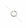 304 Stainless Steel Open Ring  Diameter 4mm  Wire Diameter 0.6mm  5000pcs/pack