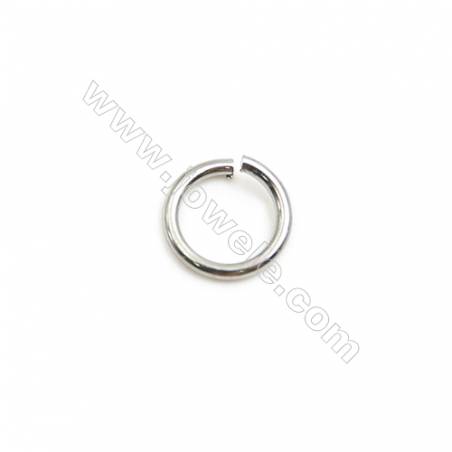 304 Stainless Steel Open Ring Jump Ring  Diameter 6mm  Wire Diameter 0.9mm  5000pcs/pack
