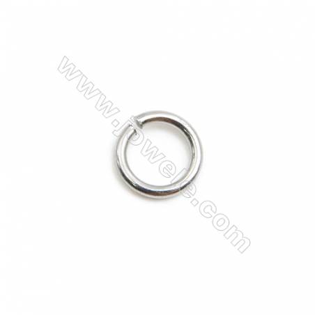 304 Stainless Steel Open Ring  Diameter 6mm  Wire Diameter 0.9mm  4000pcs/pack