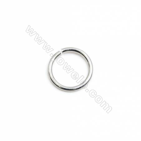 304 Stainless Steel Open Ring  Diameter 8mm  Wire Diameter 0.9mm  4000pcs/pack