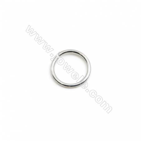 304 Stainless Steel Open Ring  Diameter 9mm  Wire Diameter 0.8mm  3600pcs/pack