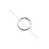 304 Stainless Steel Open Ring  Diameter 9mm  Wire Diameter 0.8mm  3600pcs/pack