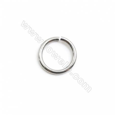 304 Stainless Steel Open Ring  Diameter 10mm  Wire Diameter 1.2mm  2000pcs/pack
