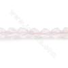 Perline di quarzo rosa naturale sfaccettato dimensione stella 5x5mm foro 1.2mm 15~16"/filo