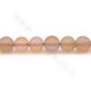 Многоцветные синтетические матовые бусины из лунного камня круглые диаметр 6-10 мм отверстие 1,2 мм 15''-16''/струна