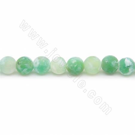 Dyed Matte Weathered Agate Beads Strand  Round Diameter 4mm Hole 1.2mm About 86 Beads/Strand 39-40cm