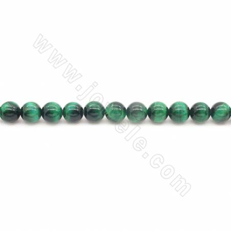 Multi-Color Dyed Tiger's Eye Beads Strand Round Diameter 4-16mm Hole 1.2mm 15''-16''/Strand