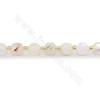 Collier de perles d'agate naturelle à facettes Taille 7x8mm Trou 1.2mm Environ 39 perles/collier
