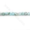 Heated Tibetan Dzi Agate Beads Strand Faceted Round Diameter 6mm  Hole 1.2mm  About 64 Beads/Strand 39-40cm