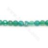 Heated Fire Agate Beads Strand Faceted Round Diameter 6mm  Hole 1.2mm  About 66 Beads/Strand