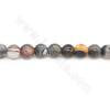 Heated Fire Agate Beads Strand Round Diameter 8mm  Hole 1.2mm Approx.48 Beads/Strand 39-40cm