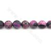 Heated Fire Agate Beads Strand Round Diameter 12mm Hole 1.2mm  Approx. 33 Beads/Strand 39-40cm