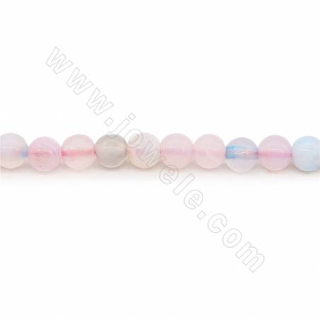Heated Fire Agate Beads Strand Round Diameter 6mm  Hole 1mm  Approx. 67 Beads/Strand 39-40cm