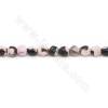 Heated Fire Agate Beads Strand Faceted Round Diameter 6mm Hole 1mm Approx.67 Beads/Strand 39-40cm