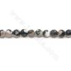 Heated Fire Agate Beads Strand Faceted Round Diameter 6mm Hole  1mm  Approx. 65 Beads/Strand 39-40cm