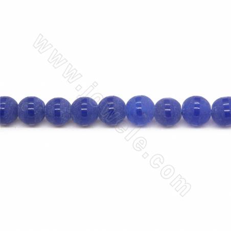 Heated Matte Tibetan Dzi Agate Beads Strand Round Diameter 8mm Hole 1.2mm Approx.50 Beads/Strand 39-40cm