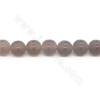 Collier de perles d'agate tibétaine Dzi chauffées et mates Diamètre rond 12mm Trou 1.5mm Environ 33 perles /coton
