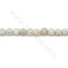 Erhitzte tibetische Dzi-Achat-Perlen Strang Facettierter runder Durchmesser 6 mm Loch 1,2 mm Ca. 65 Perlen / Strang