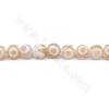 Erhitzter tibetischer Dzi-Achat-Perlenstrang Facettierter runder Durchmesser 8 mm Loch 1 mm Ungefähr 48 Perlen / Strang