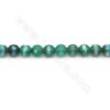 Rouleau de perles d'agate tibétaine chauffée Dzi rond diamètre 6mm trou 1mm longueur 39~40cm/tronc