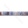 藍寶石串珠 隔片 尺寸5x9毫米 孔徑1毫米 長度39-40厘米/條