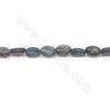 Natural Apatite Beads Strand Oval Size 6x8mm Hole 1mm Approximately 47 Beads/Strand