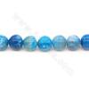 Heated Crackle Agate Beads Strand Round Diameter 10mm Hole 1mm Approximately 38 Beads/Strand