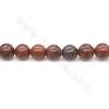 Natural Mahogany Obsidian  Beads Strand Round Diameter  8mm Hole1mm Approx. 48Beads/Strand